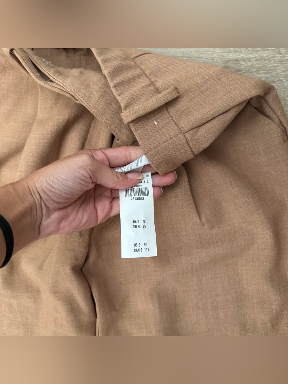 Abercrombie and Fitch Crossover Tailored Ultra Wide Leg Pants in the Brown - Picture 10 of 11
